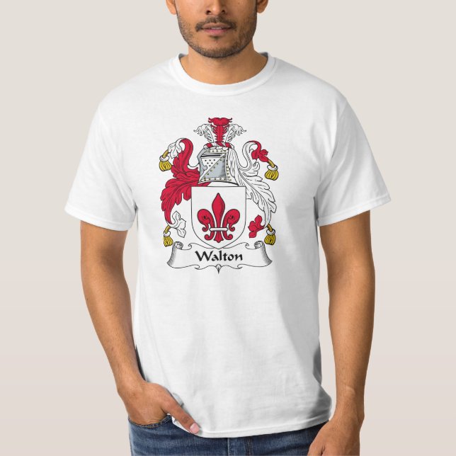 Walton Familienwappen T-Shirt (Vorderseite)
