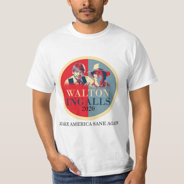 Walton/Ingalls 2020 - machen Sie Amerika gesund T-Shirt (Vorderseite)