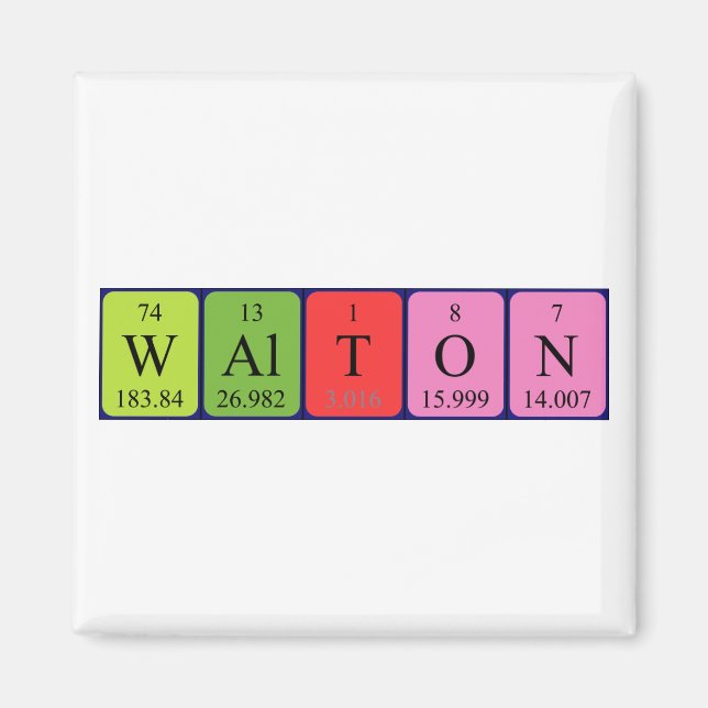 Walton Periodenmagnet Magnet (Vorne)