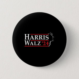 Waltz 2024 Election Cat Lady Kamala Harris Tim Wal Button