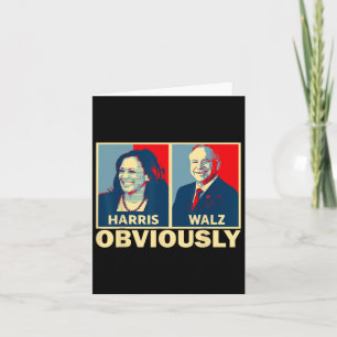 Waltz 2024 offensichtlich Tim Walz Kamala Harris 2 Karte