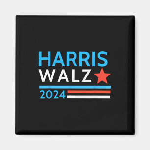 Waltz 2024 Wahl Kamala Harris Tim Waltz 2024 1 Magnet