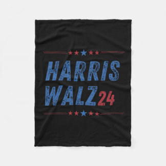 Waltz 2024 Wahl Kamala Harris Tim Waltz 2024 2 Fleecedecke