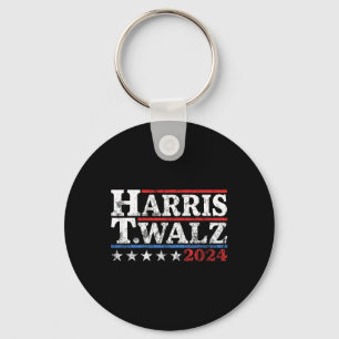 Waltz 2024 Wahl Kamala Harris Tim Waltz 2024 2 Schlüsselanhänger