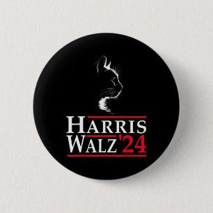 Waltz 2024 Wahl Kamala Harris Tim Waltz 2024 3 Button