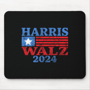Waltz 2024 Wahl Kamala Harris Tim Waltz 2024 3 Mousepad