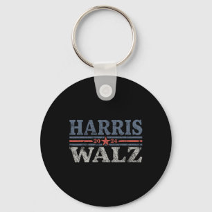 Waltz 2024 Wahl Kamala Harris Tim Waltz 2024 3 Schlüsselanhänger