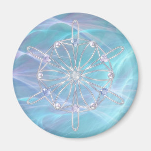Waltz des Snowflakes Magnet