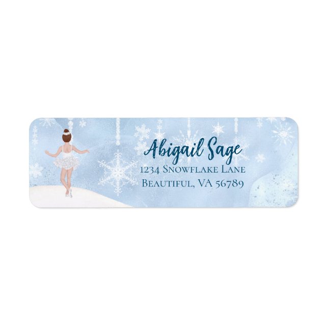 Waltz of the Snowflakes Ballet Nutcracker Adresse (Vorne)