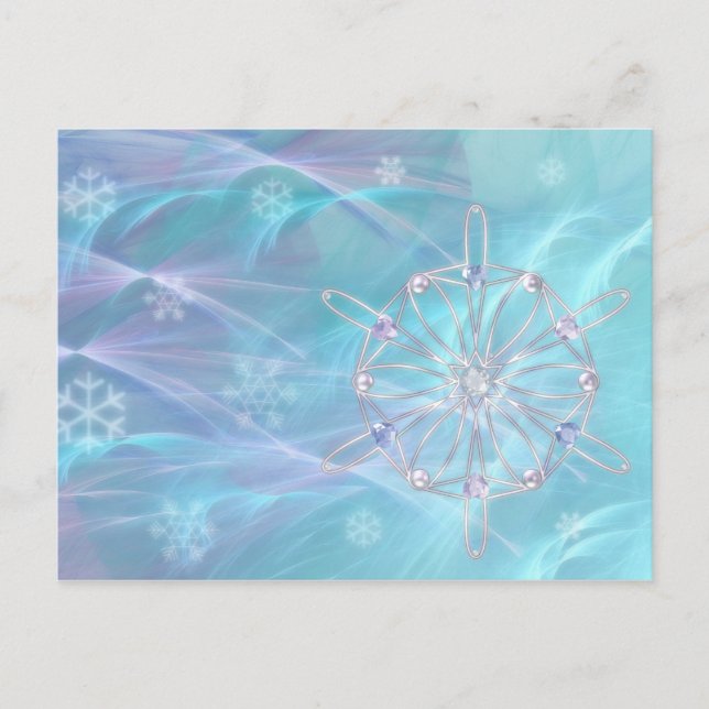 Waltz of the Snowflakes Postkarte (Vorderseite)