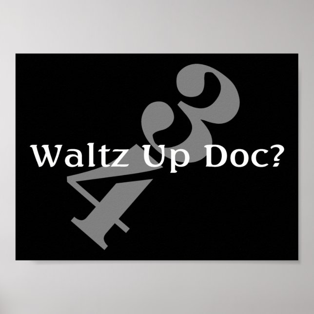 Waltz Up Doc Poster (Vorne)