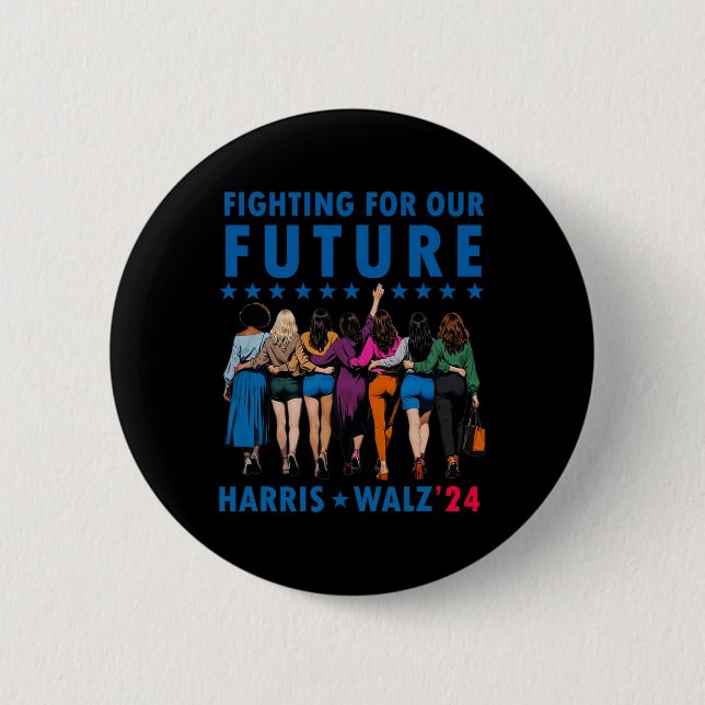 Waltz Wheimer 2024 Future Button Election Women Gi (Vorderseite)