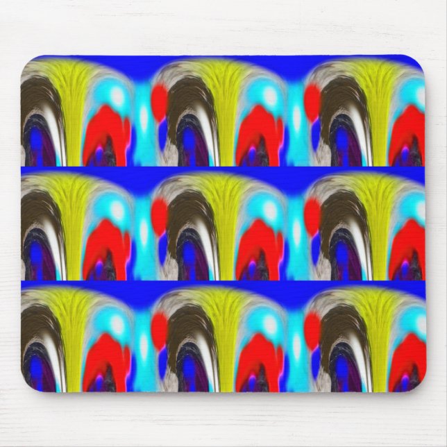 Waltzende Wasserfälle Mousepad (Vorne)