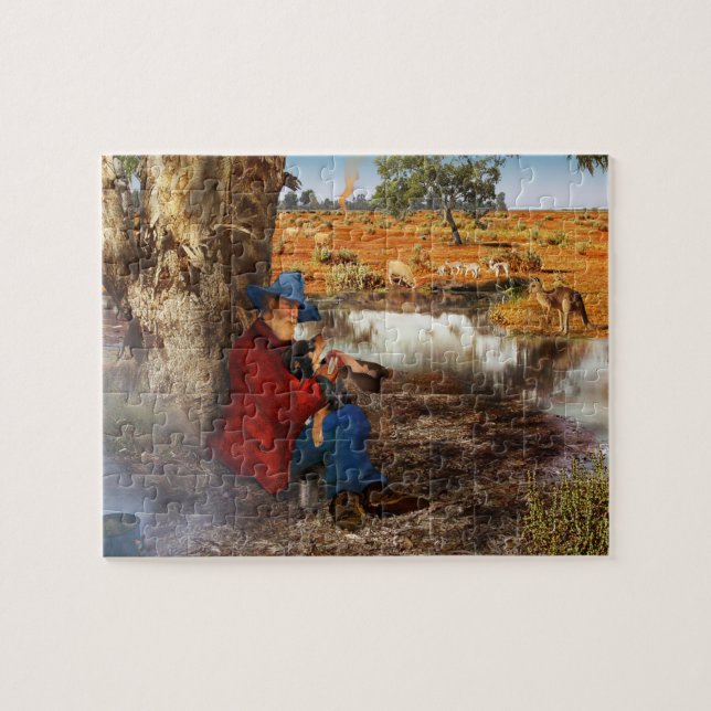 Waltzing Matilda Puzzlespiel Puzzle (Horizontal)