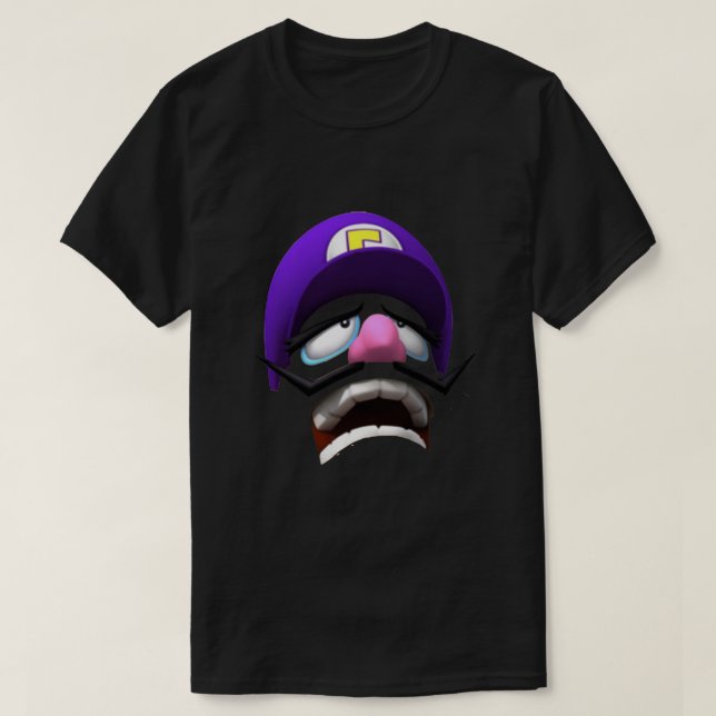 Waluigi Face  T-Shirt (Design vorne)