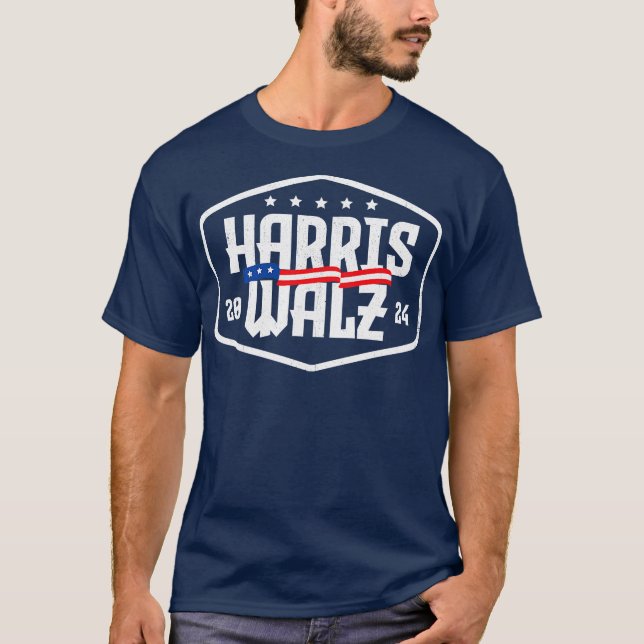 Walz 2024 2 T-Shirt (Vorderseite)