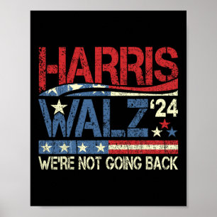 Walz 2024 Kamala Harris 2024 Tim Walz 2024 USA Poster