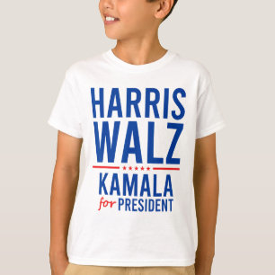 Walz 2024 Kamala Harris für Präsident Tim Walz T-Shirt