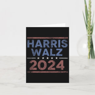 Walz 2024 - Kamala Harris Tim Walz 1 Karte