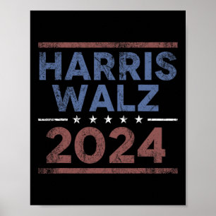 Walz 2024 - Kamala Harris Tim Walz 1 Poster
