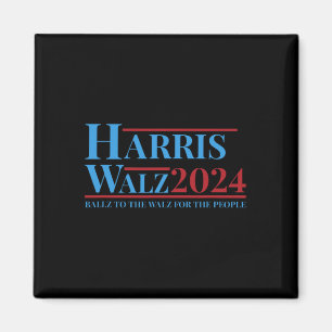 Walz 2024 Kamala Harris Tim Walz Kampagne Funny Te Magnet