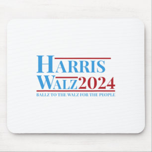 Walz 2024 Kamala Harris Tim Walz Kampagne Funny Te Mousepad