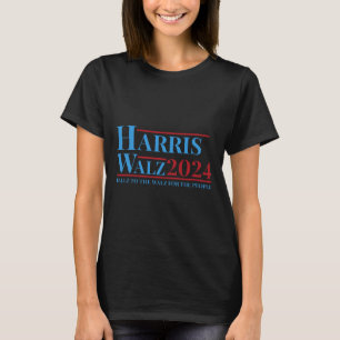 Walz 2024 Kamala Harris Tim Walz Kampagne Funny Te T-Shirt