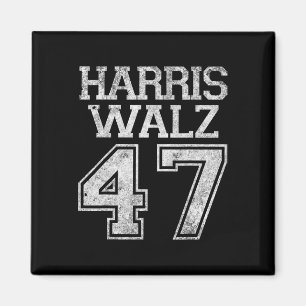 Walz 2024 Kampagne für Präsident Harris Waltz Vint Magnet