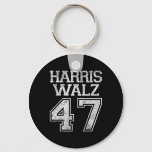 Walz 2024 Kampagne für Präsident Harris Waltz Vint Schlüsselanhänger