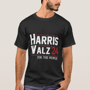 Walz 2024 Präsident Amerikanisch Kamala Harris Wal T-Shirt