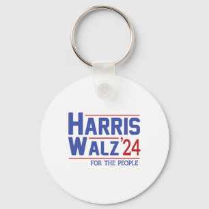 Walz 2024 Präsidentin Amerikanische Flagge Kamala Schlüsselanhänger