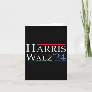 Walz 2024 Rett Demokratie 2024 Wahl Funny Harri Karte