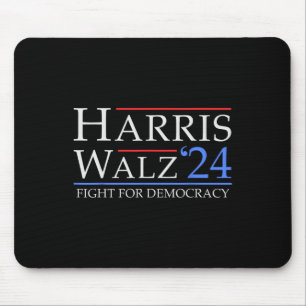Walz 2024 Rett Demokratie 2024 Wahl Funny Harri Mousepad