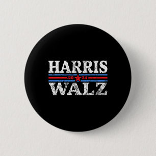 Walz 2024 Wahl Kamala Harris Tim Waltz 2024 20 Button