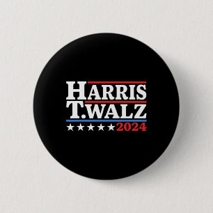 Walz 2024 Wahl Kamala Harris Tim Waltz 2024 21 Button
