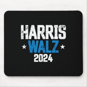 Walz 2024 Wir gehen nicht zurück Kamala Harris Vp Mousepad