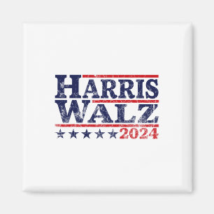 Walz 24 Wahl Kamala Harris Tim Waltz 24 Magnet
