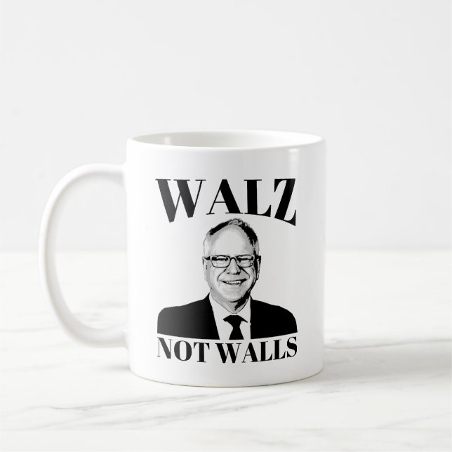 Walz not Walls Kaffeetasse (Links)