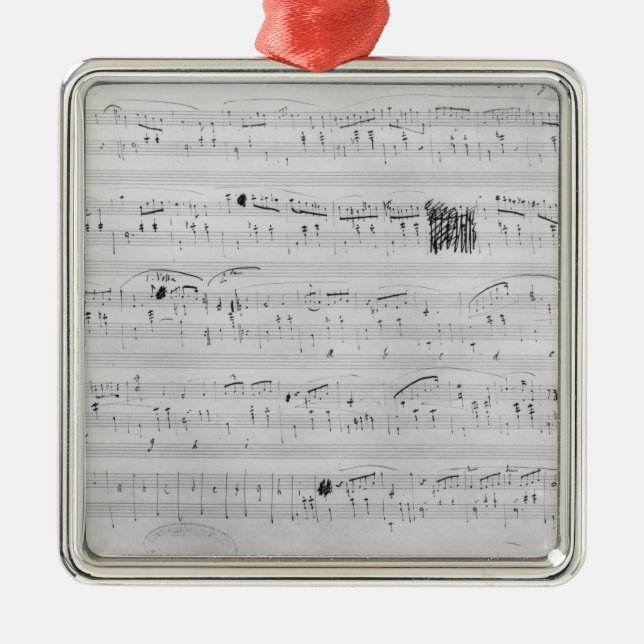 Walzer in f-Moll Silbernes Ornament (Vorne)