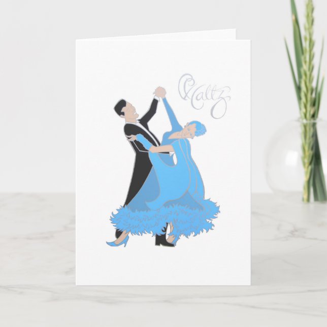 Walzer Karte (Vorderseite)