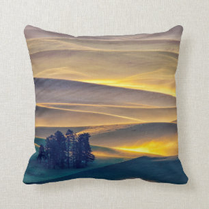 Wälzhügel bei Sonnenaufgang  WA Kissen