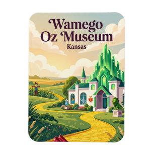 Wamego Oz Museum Kansas Magnet