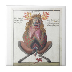 Wamidal Dämon Fliese