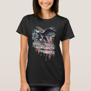 Wampanoag Indianerstamm altes Thema Vintage T-Shirt