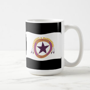 Wampanoag-Stammes-Flaggen-Tasse Tasse