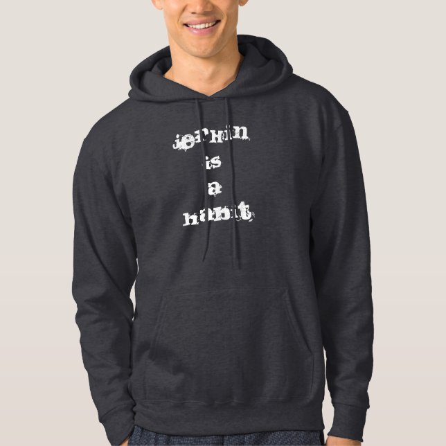 WAMS IST EINE GEWOHNHEIT HOODIE (Vorderseite)