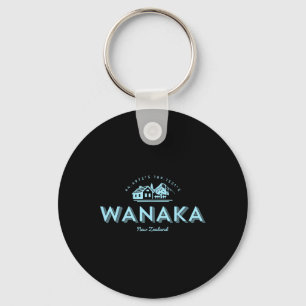 Wanaka Berg Urlaub Skiurlaub Neuseeland Schlüsselanhänger