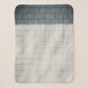 Wand aus weißem Backstein Sherpadecke