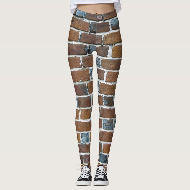 Wand aus Ziegeln Leggings (Vorderseite)