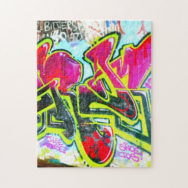 Wand-Graffitipuzzlespiel Puzzle (Vertikal)